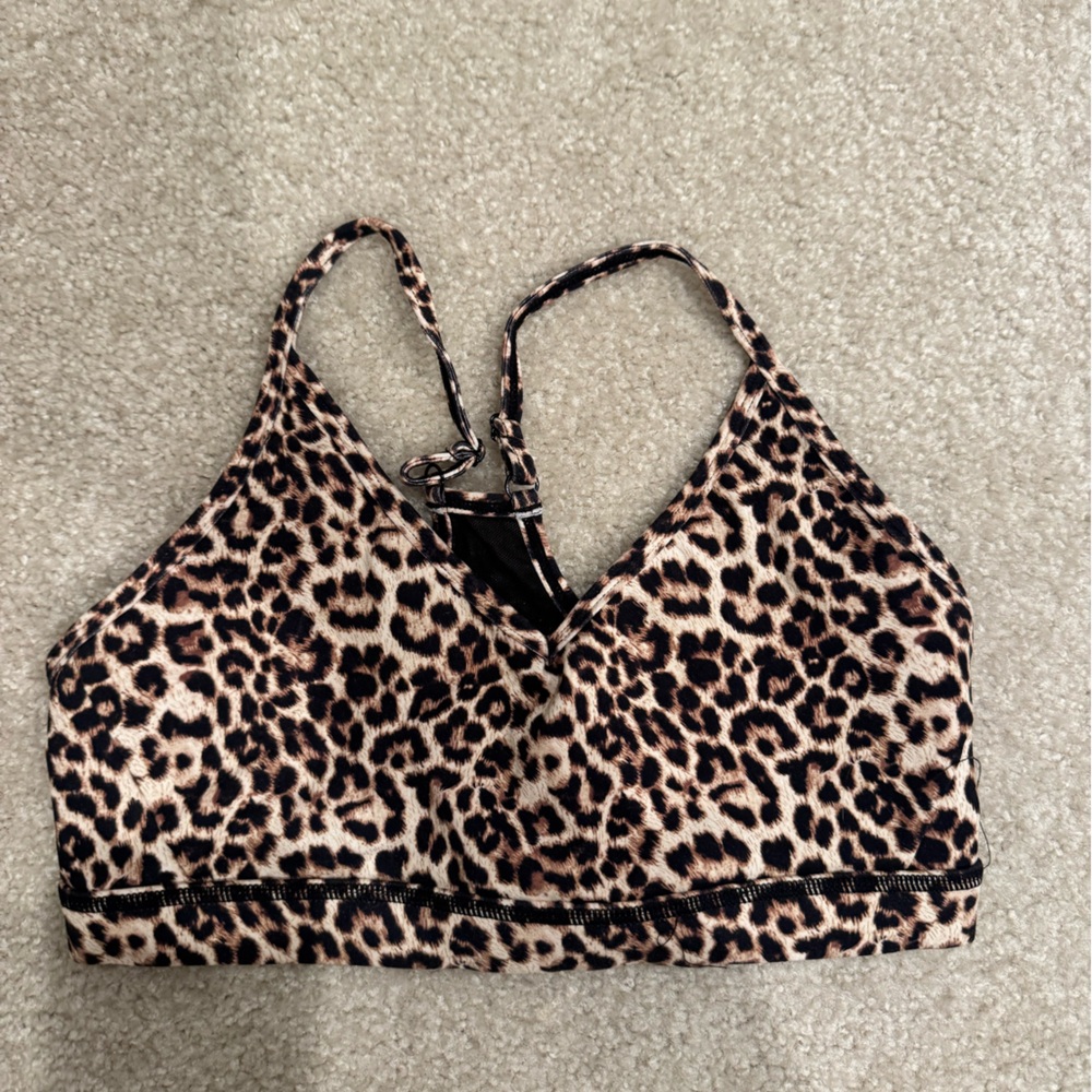 Leopard Print Zyia Sports Bra